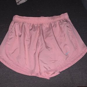 pink nike shorts